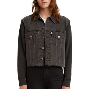Levi's Juniors' Ex-Boyfriend Cotton Trucker Jacket‎ SIZE MEDIUM